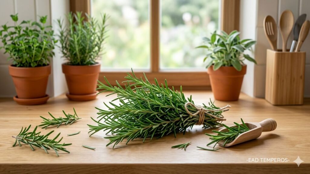 Como secar alecrim em casa sem perder aroma.